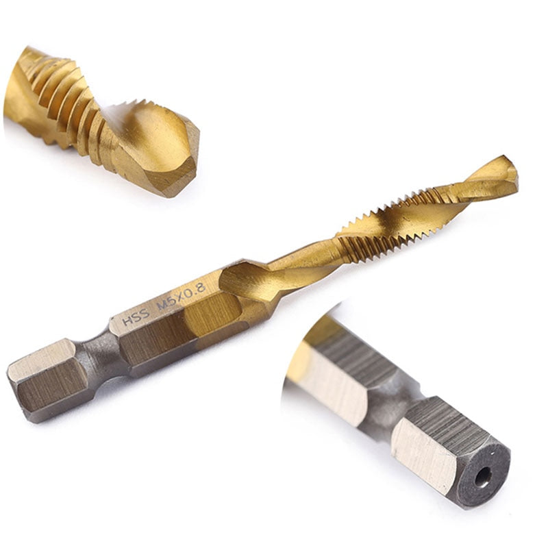Brocas titanium | kit completo (2 em 1)