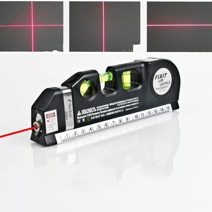 Trena com Nível a Laser Profissional | Ferramenta de Medição