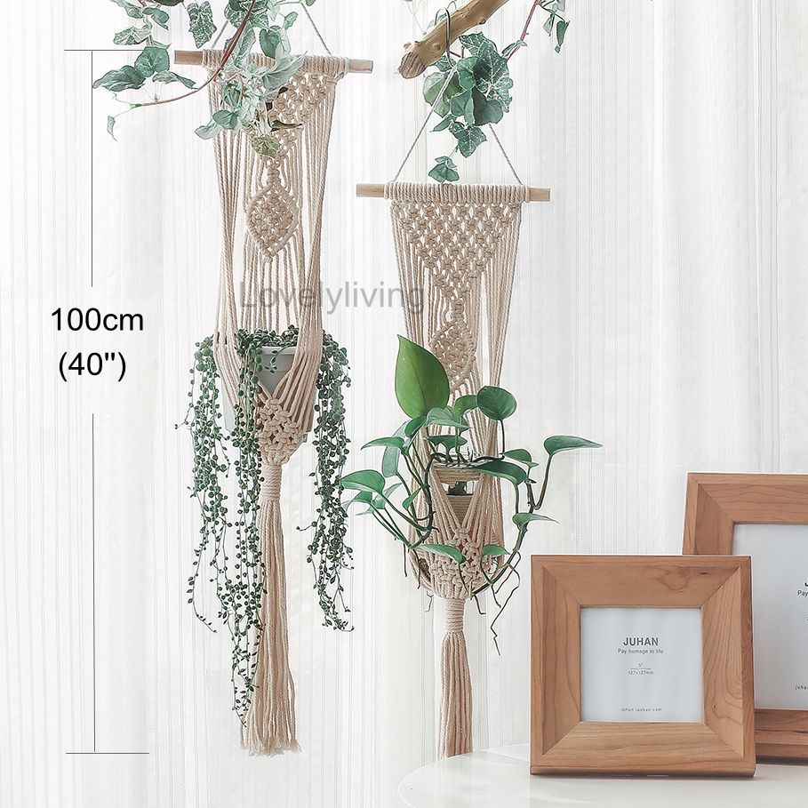Suporte de plantas boho