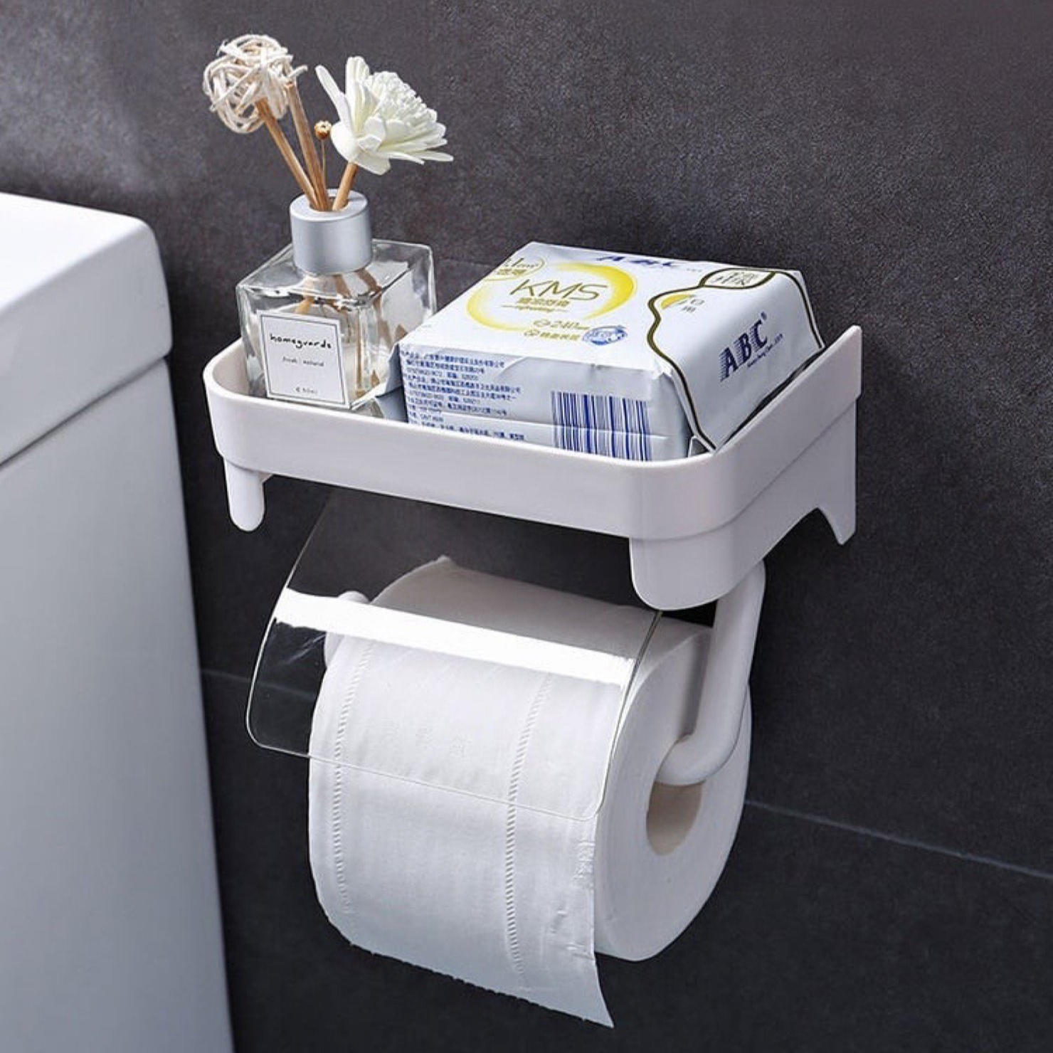 Suporte Multifuncional Para Papel Higiênico