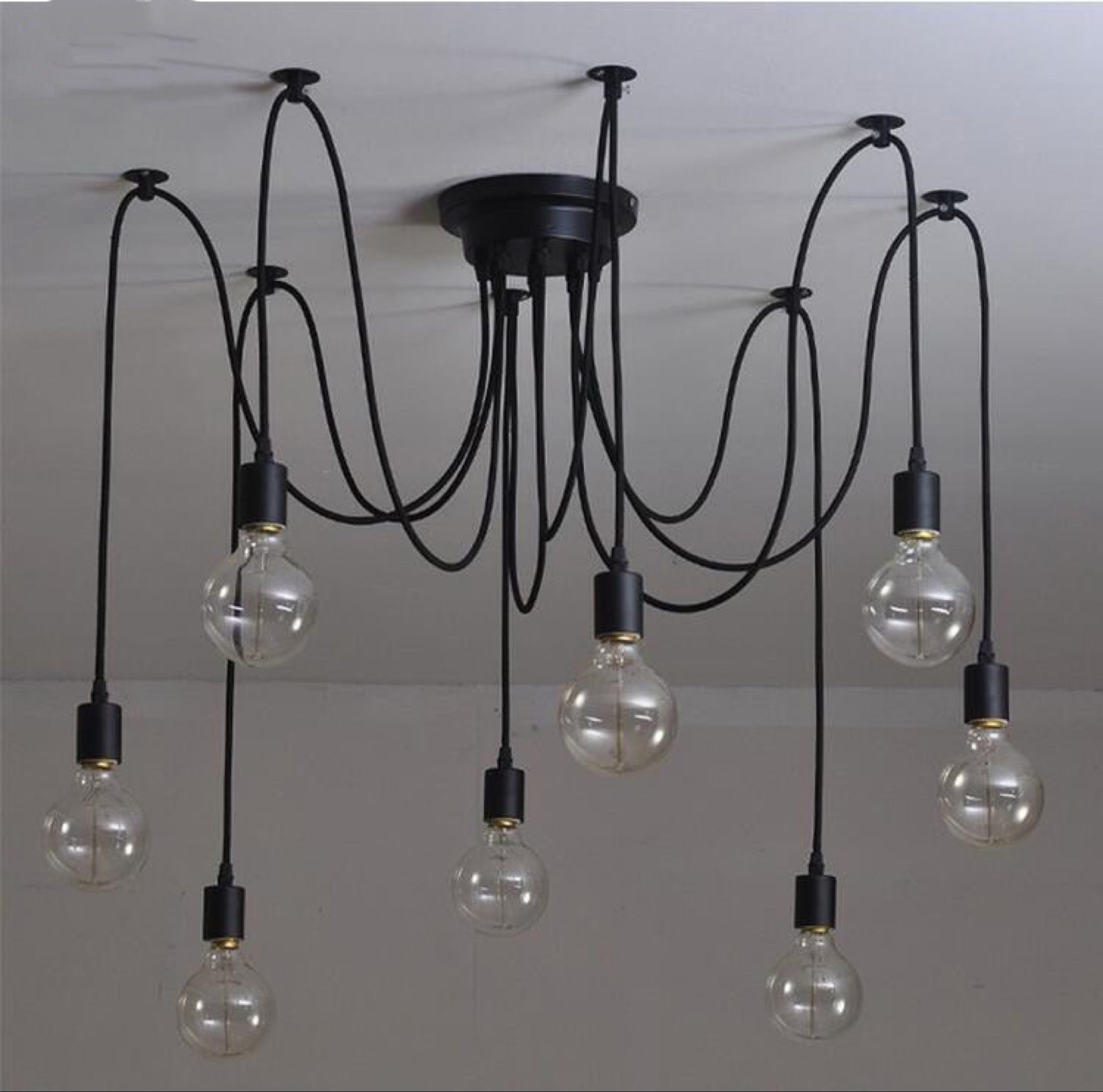 Lustre Aranha Retrô Bivolt Fácil Instalação