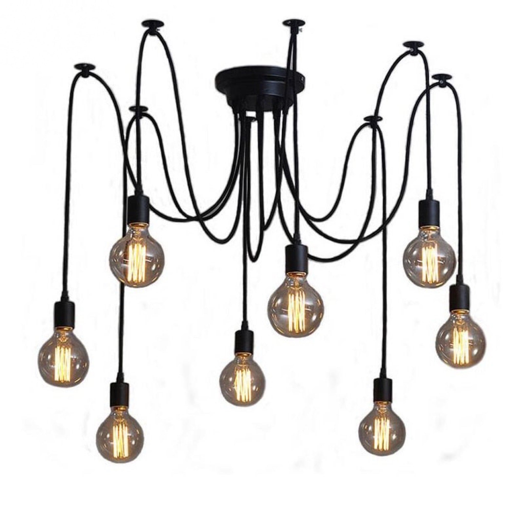 Lustre Aranha Retrô Bivolt Fácil Instalação