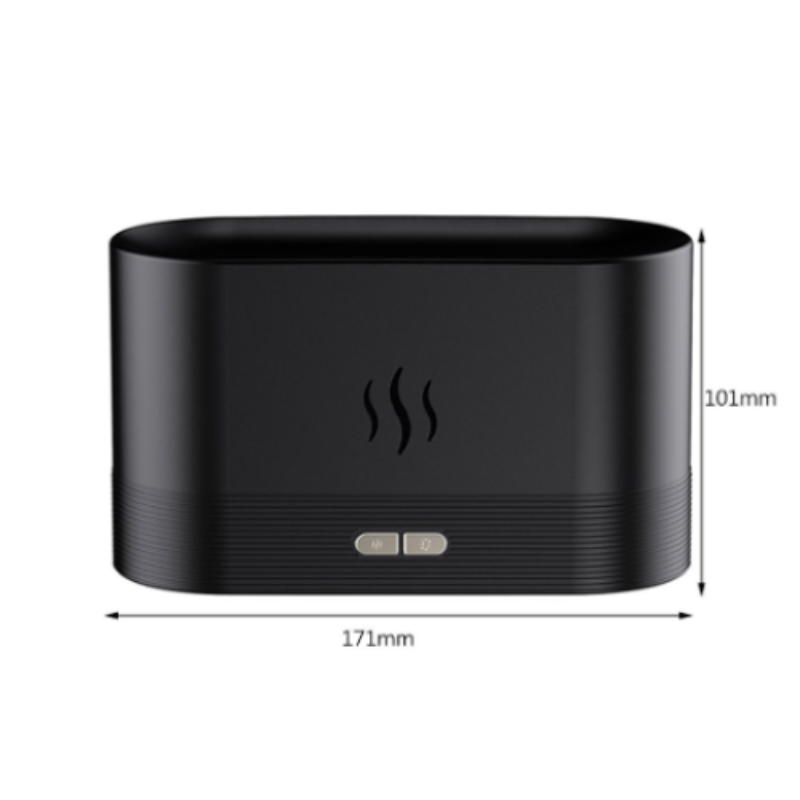 Umidificador de ar chamas rgb