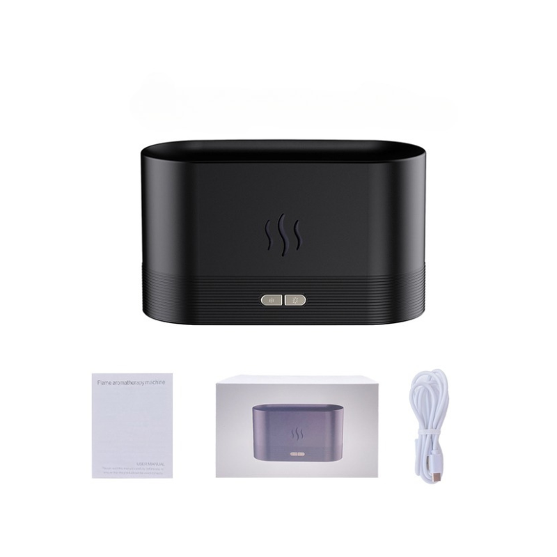 Umidificador de ar chamas rgb