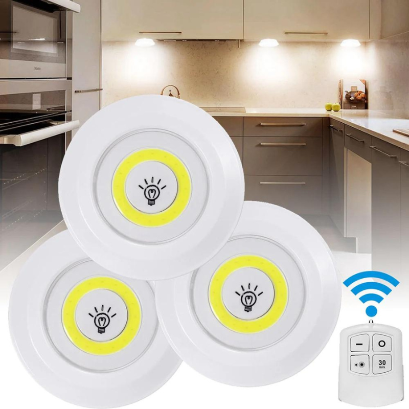 Lâmpadas de Led sem Fio com Controle Remoto