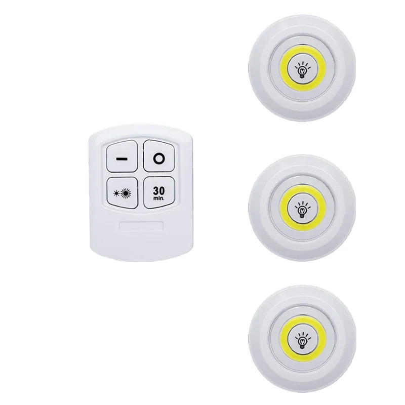 Lâmpadas de Led sem Fio com Controle Remoto