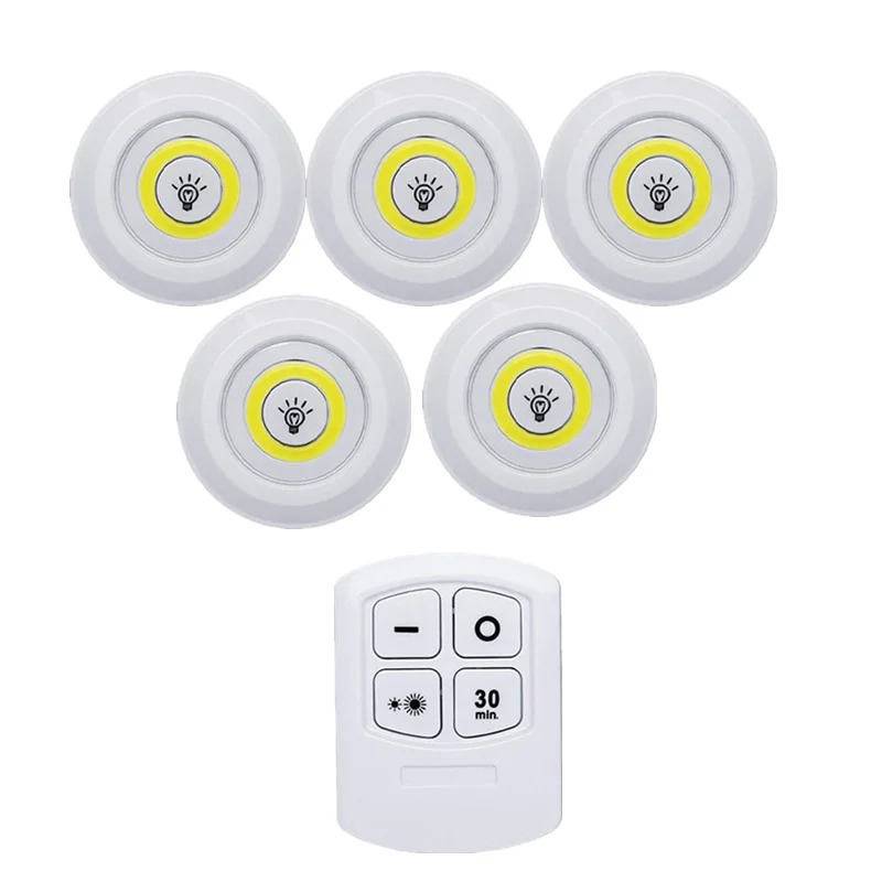Lâmpadas de Led sem Fio com Controle Remoto