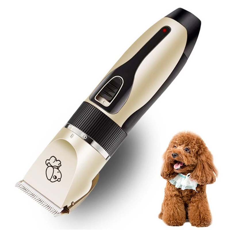 Máquina Aparadora de Tosa pet Bivolt + 4 Pentes Brinde