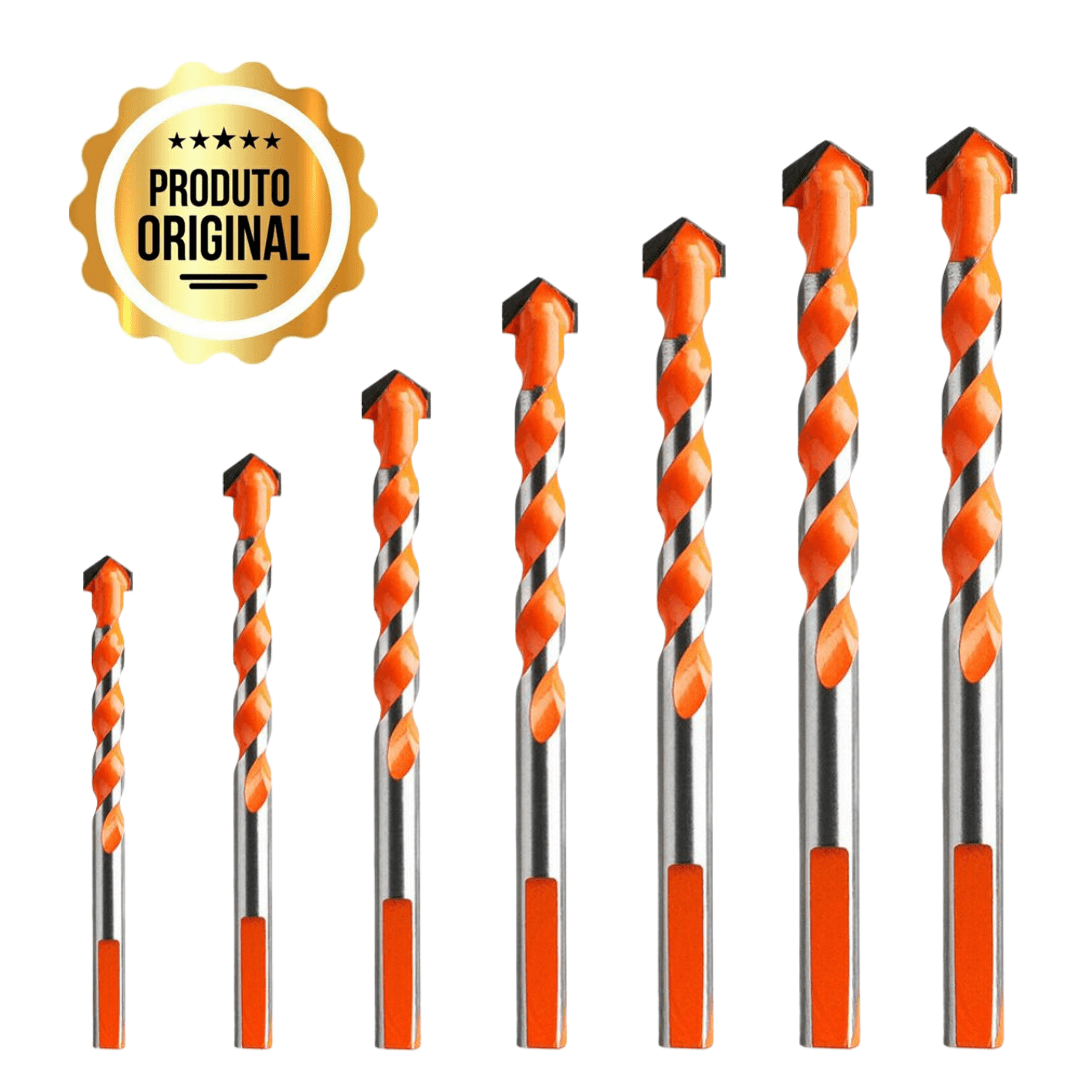 Brocas Diamantada Profissional | Kit Completo