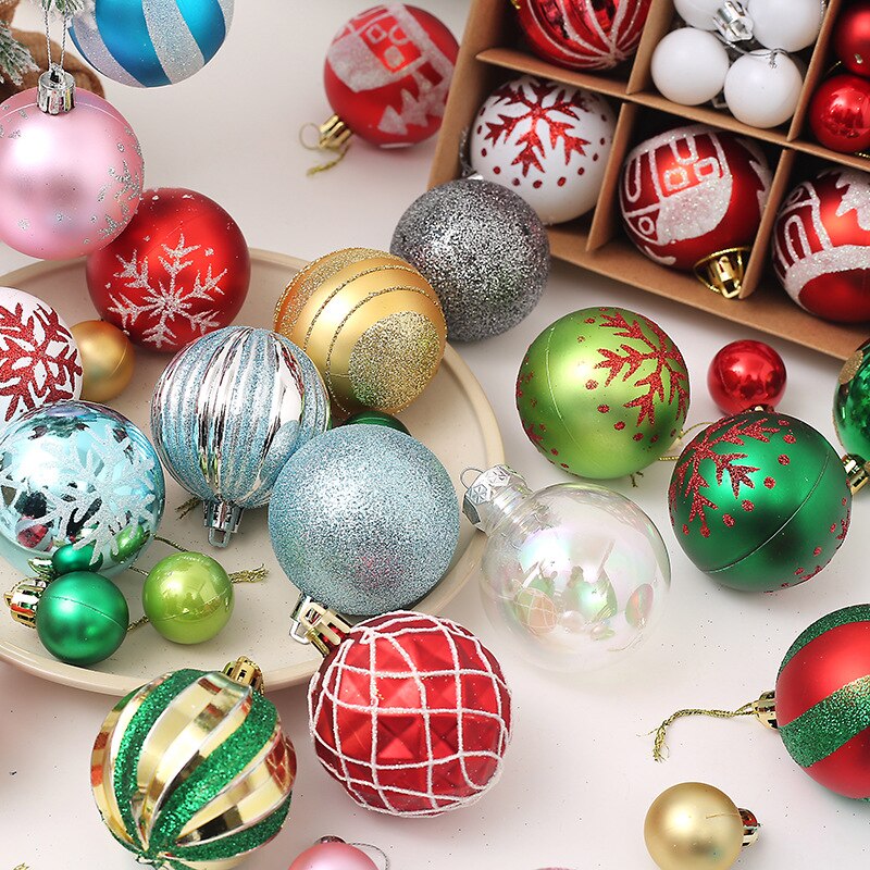 Bolas Para Arvore de Natal 44 Pçs