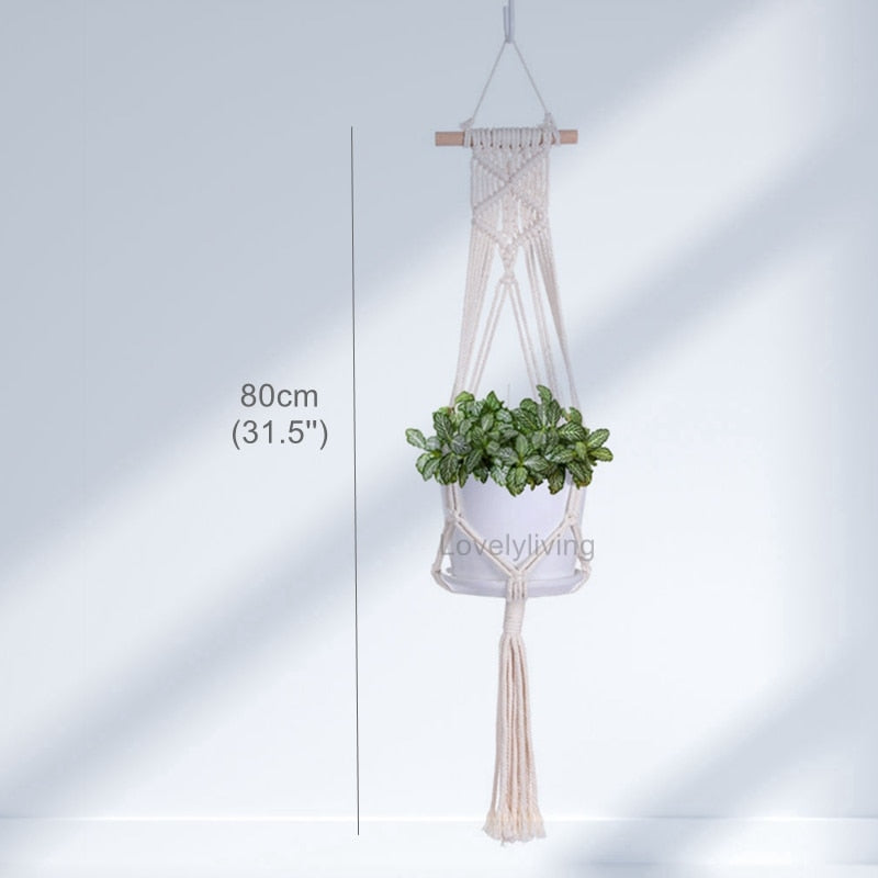 Suporte de plantas boho