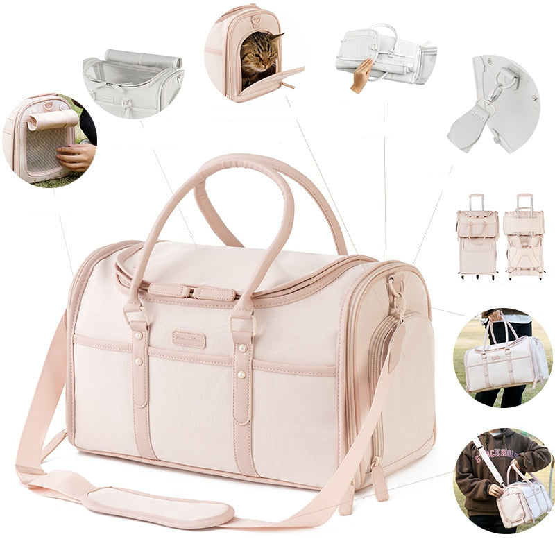 Bolsa Chic Transporte Pet Travel