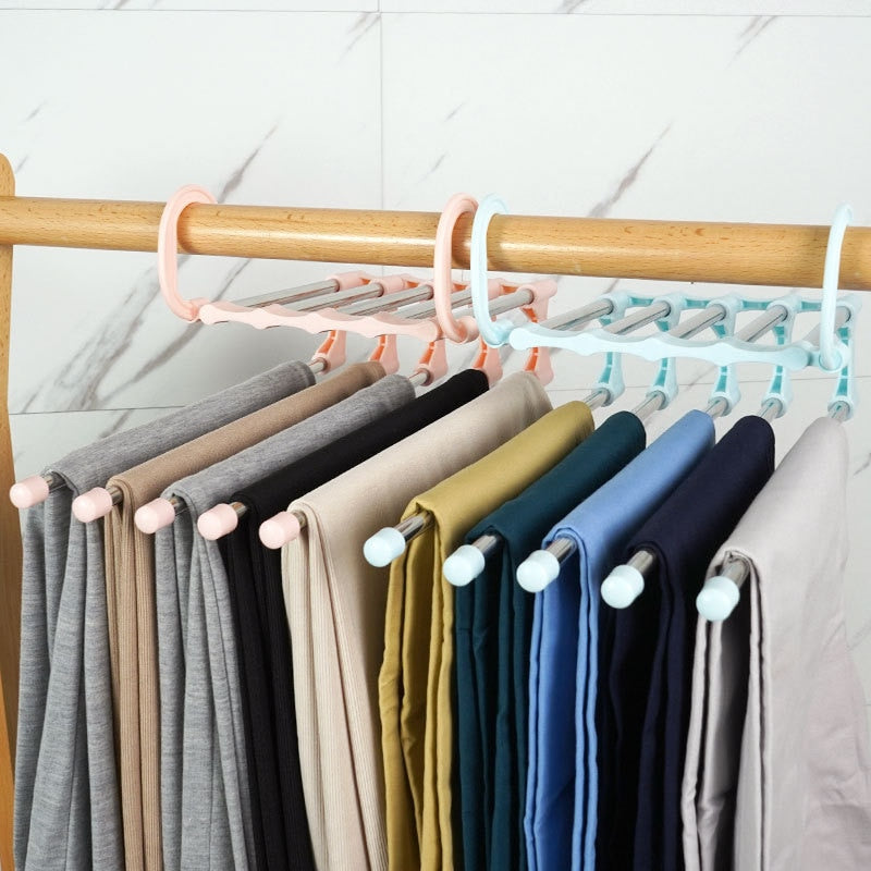 Cabide de Roupas Retrátil - 5 em 1