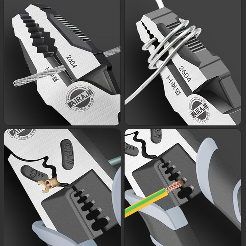 Alicate Titanium Corta Tudo Profissional Multifuncional - Max Metal™