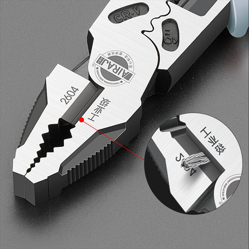Alicate Titanium Corta Tudo Profissional Multifuncional - Max Metal™