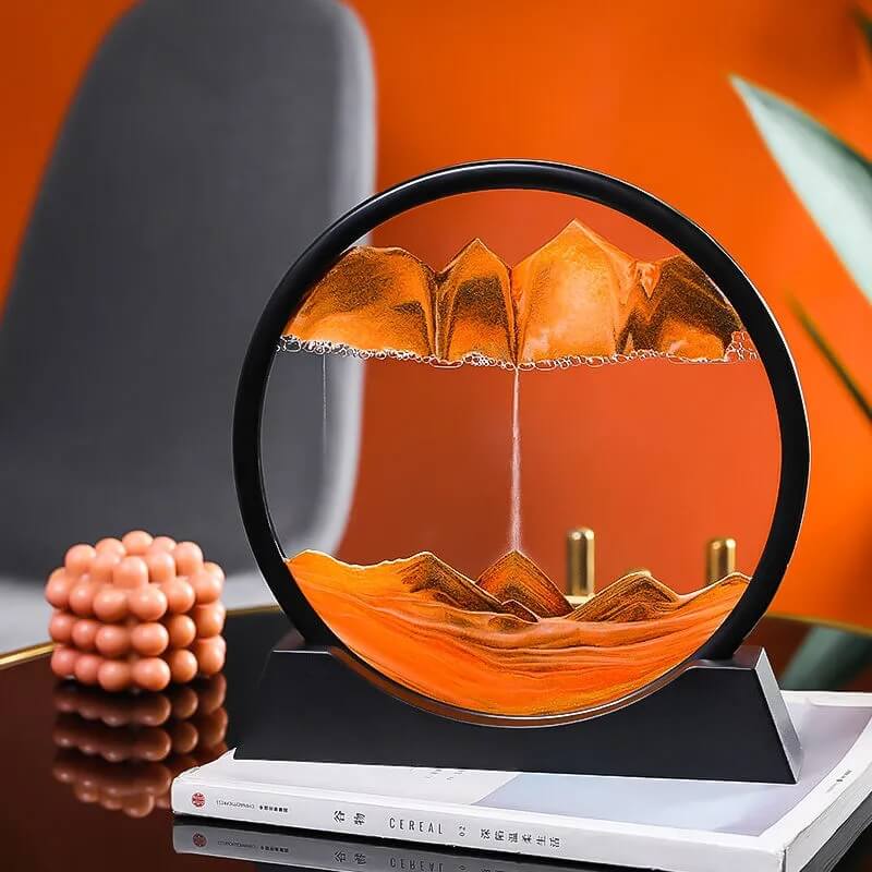 Ampulheta Decorativa Deluxe™ - Dunas Relaxantes