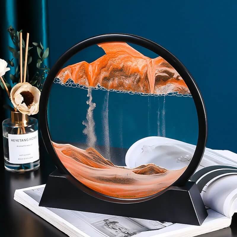 Ampulheta Decorativa Deluxe™ - Dunas Relaxantes
