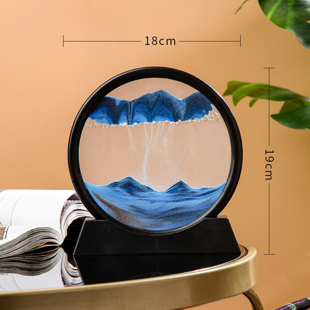 Ampulheta Decorativa Deluxe™ - Dunas Relaxantes