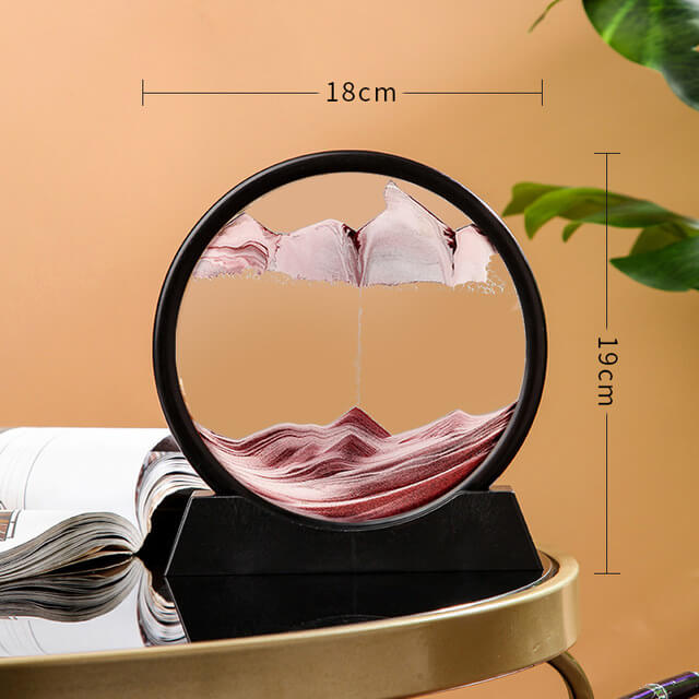 Ampulheta Decorativa Deluxe™ - Dunas Relaxantes