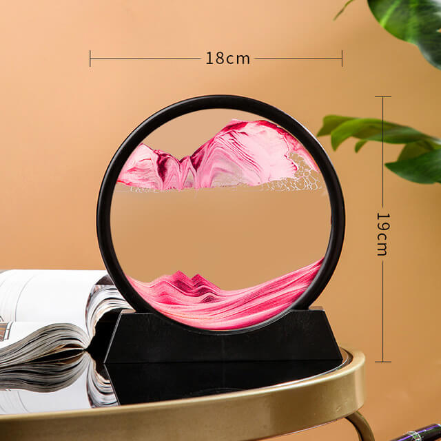 Ampulheta Decorativa Deluxe™ - Dunas Relaxantes