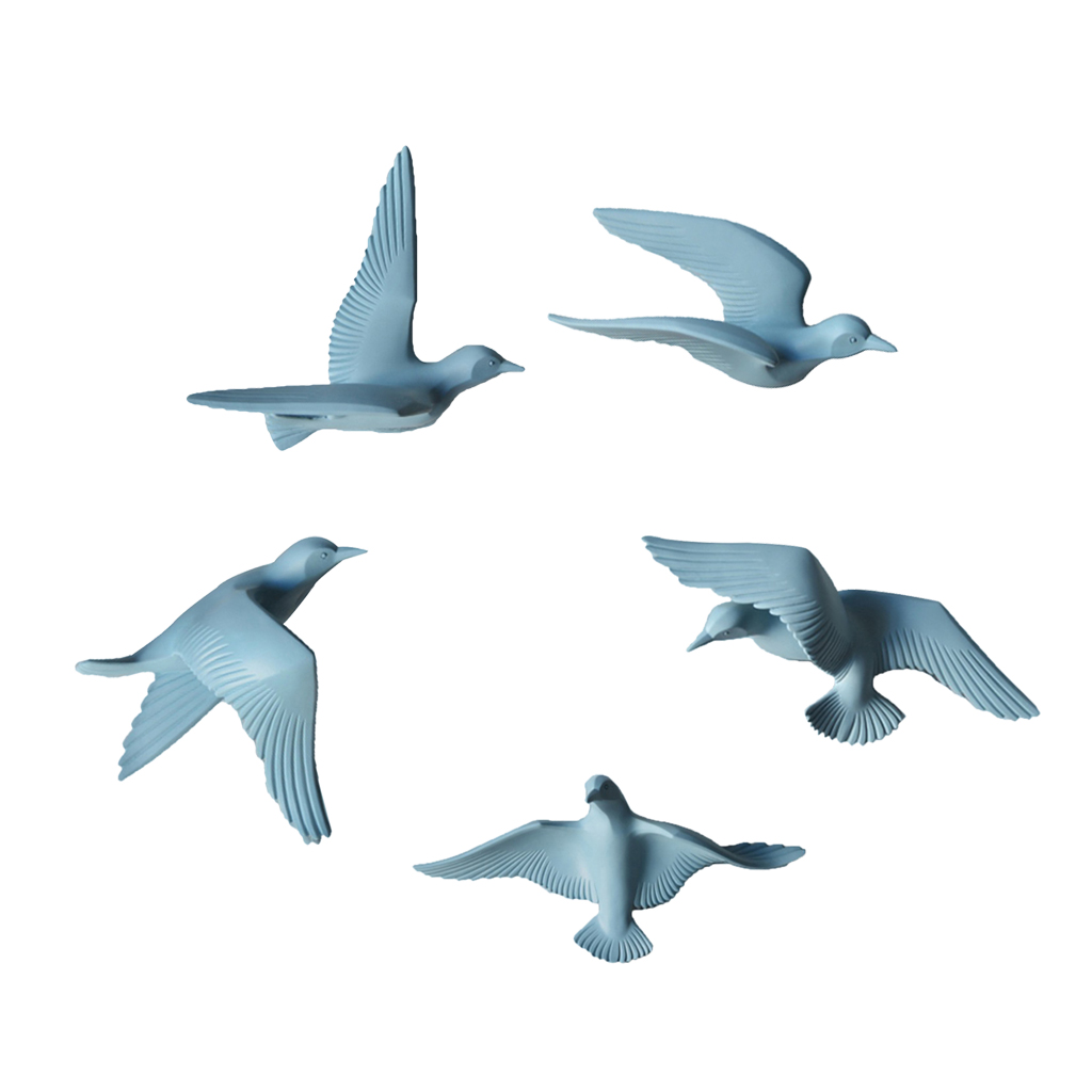 Voo da Harmonia: Esculturas de Parede Birds