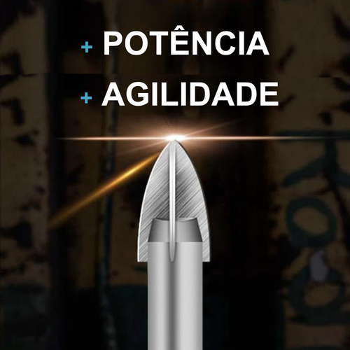 Broca Indestrutível Universal | Kit Completo