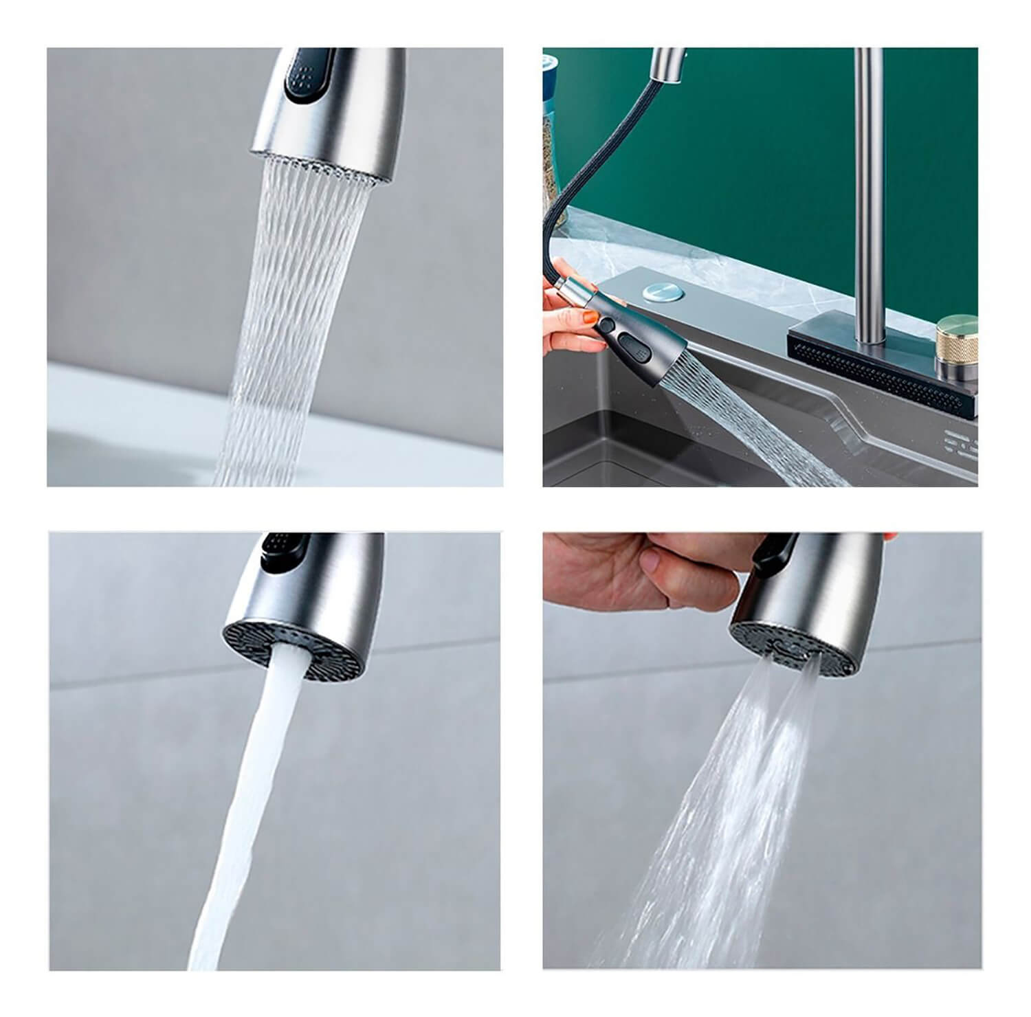 Pia Gourmet Smart Cascata para Cozinha - Kit Completo