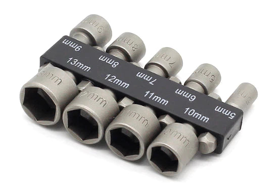 Kit Conjunto de Ponteiras Magnéticas 9 Peças
