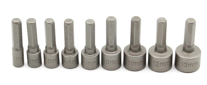 Kit Conjunto de Ponteiras Magnéticas 9 Peças