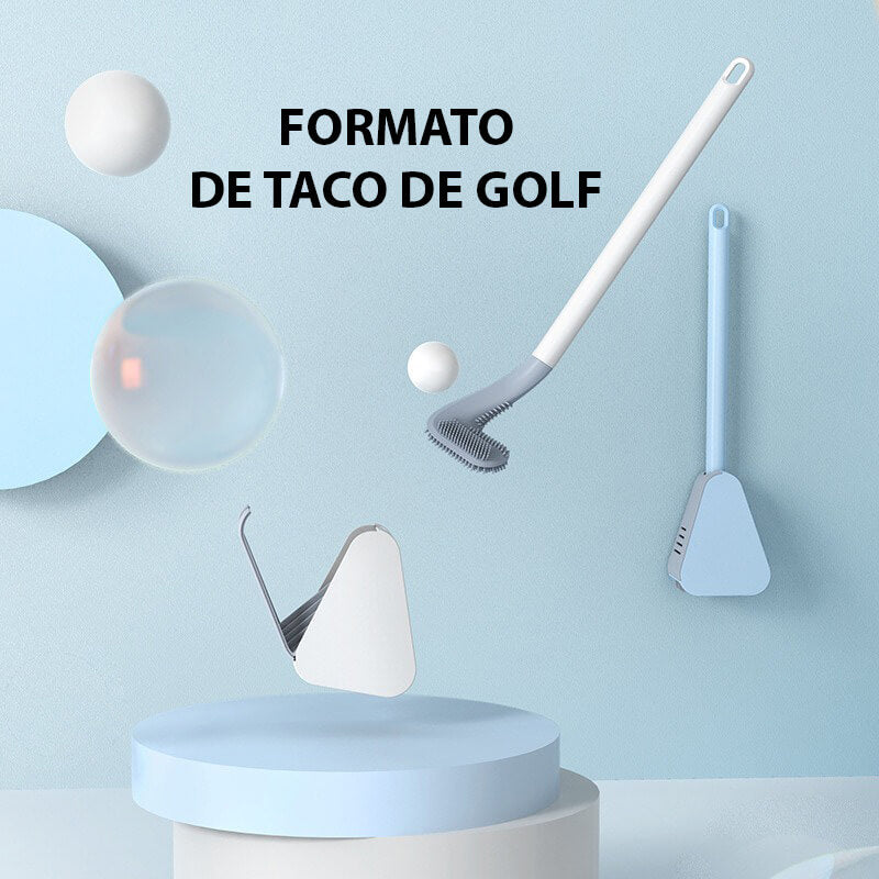 Escova Sanitária de Silicone Para Banheiro - Limpa Vaso Sanitário