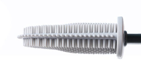 Escova Sanitária de Silicone Reta Para Banheiro - Limpa Vaso Sanitário