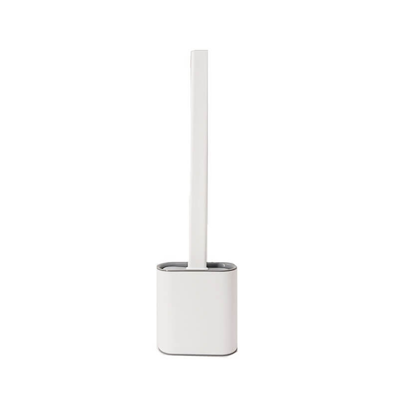 Escova Sanitária de Silicone Reta Para Banheiro - Limpa Vaso Sanitário