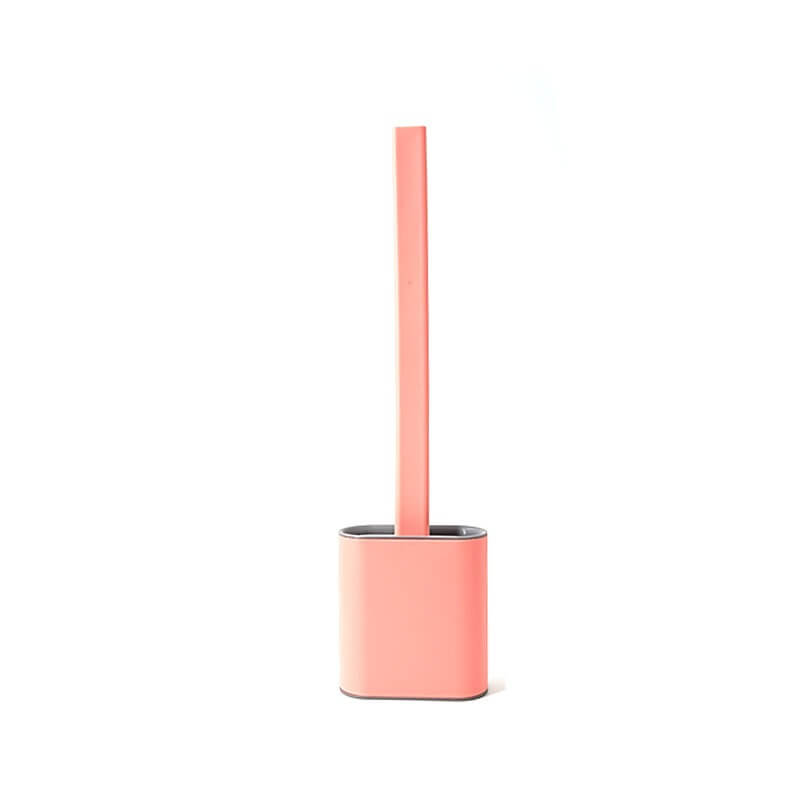 Escova Sanitária de Silicone Reta Para Banheiro - Limpa Vaso Sanitário
