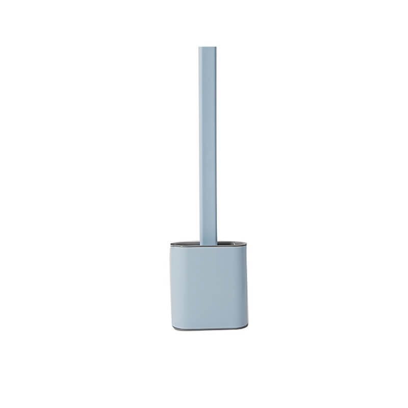 Escova Sanitária de Silicone Reta Para Banheiro - Limpa Vaso Sanitário