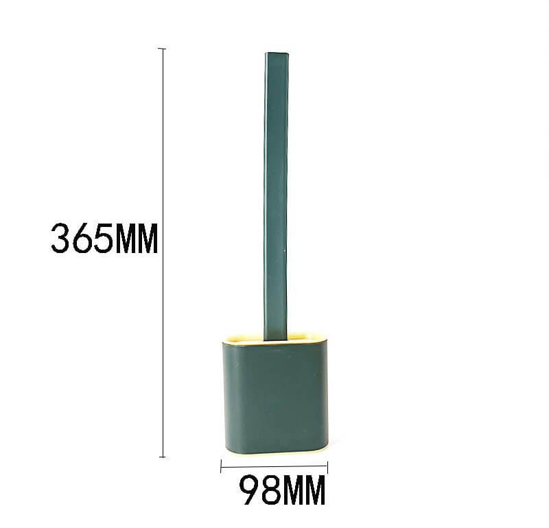 Escova Sanitária de Silicone Reta Para Banheiro - Limpa Vaso Sanitário
