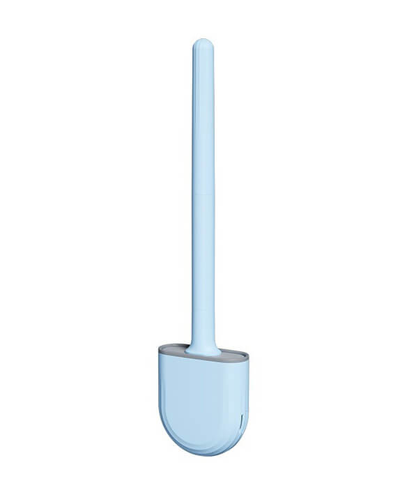 Escova Sanitária de Silicone Reta Para Banheiro - Limpa Vaso Sanitário