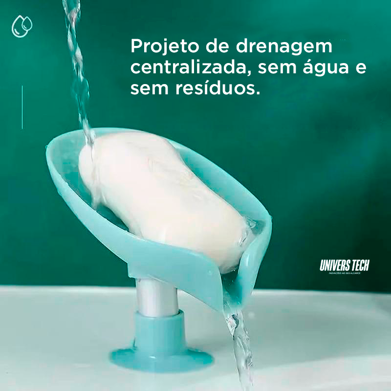 Saboneteira com Drenagem de Água