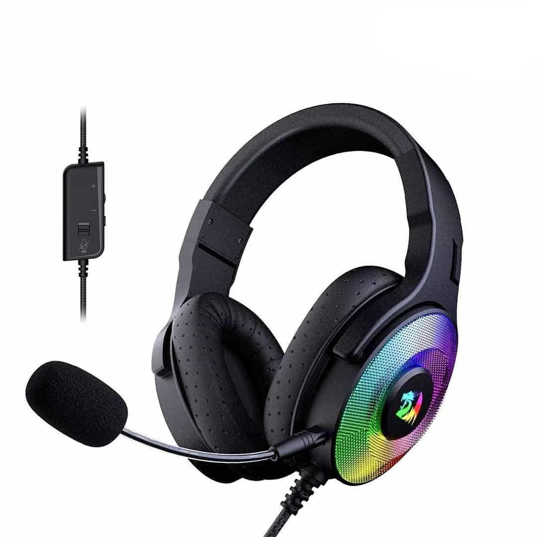 Headset Gamer Redragon Pandora H350 Gaming RGB Black