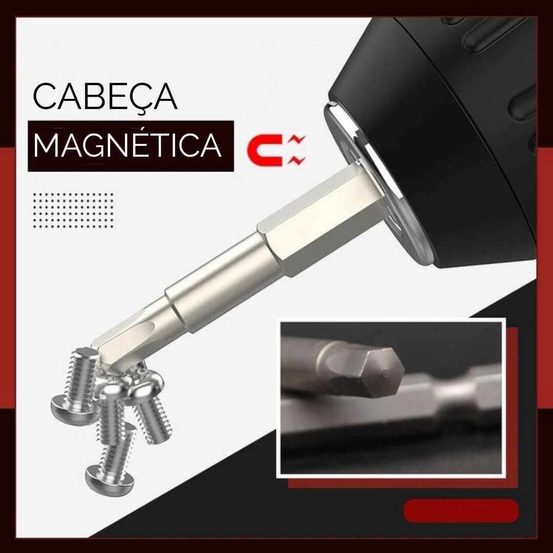 Brocas Hexagonal Magnética | Kit Com 7 Peças