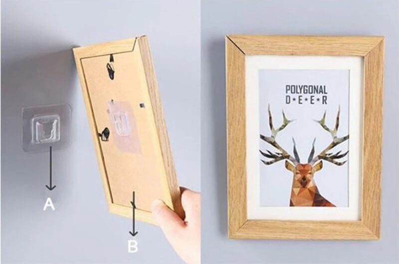 Kit Com Ganchos de Parede Adesivos - Dispensa Furações