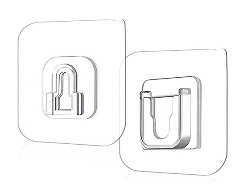 Kit Com Ganchos de Parede Adesivos - Dispensa Furações