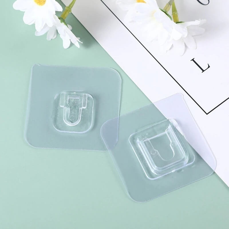 Kit Com Ganchos de Parede Adesivos - Dispensa Furações