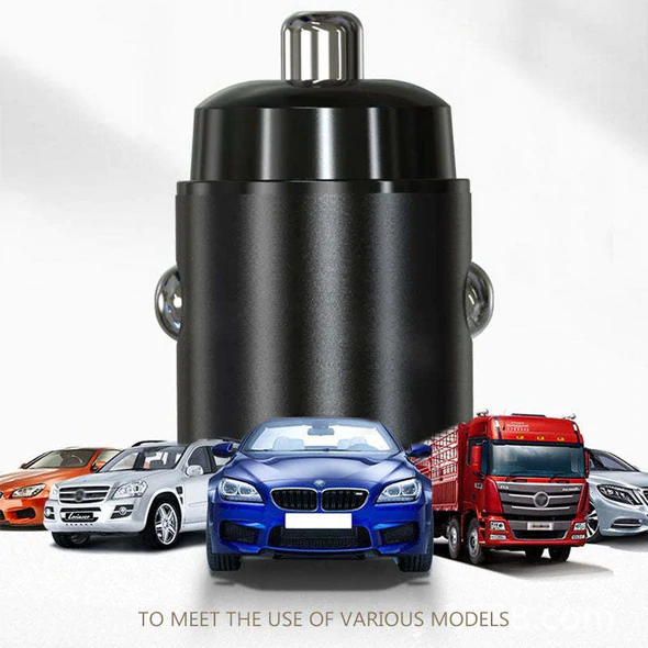 Adaptador de Carregador Super Rápido Para Carros