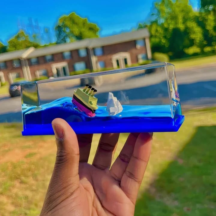 Navio Decorativo 3D- FloatBoat™