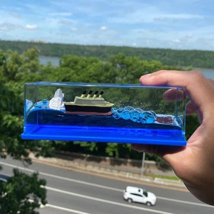 Navio Decorativo 3D- FloatBoat™