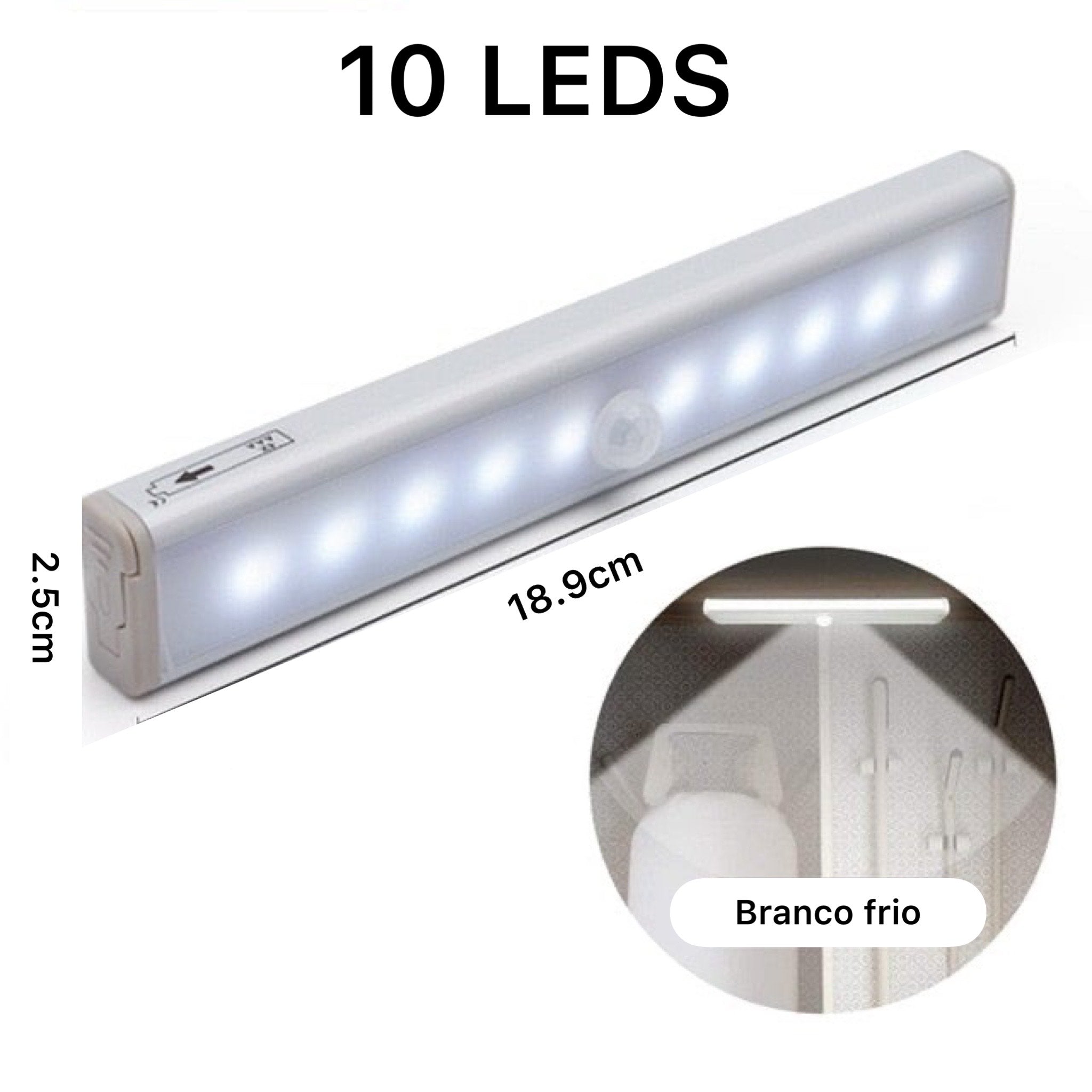 Luz Noturna de LED Com Sensor De Movimento