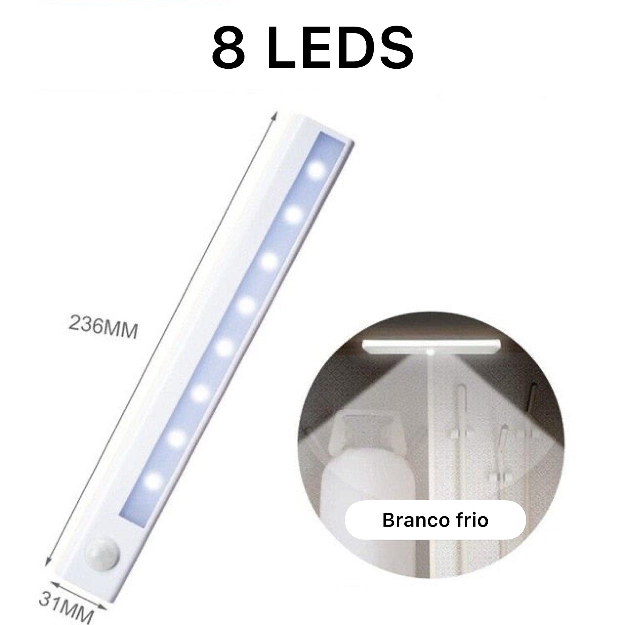Luz Noturna de LED Com Sensor De Movimento