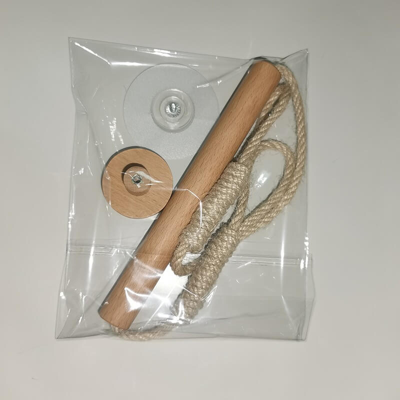 Porta Toalha de Rosto Rústico Corda  e Madeira - Vários Modelos