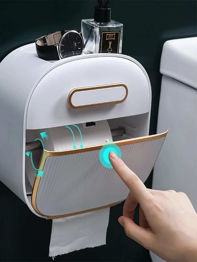 Porta Papel Higiênico Moderno Higibox