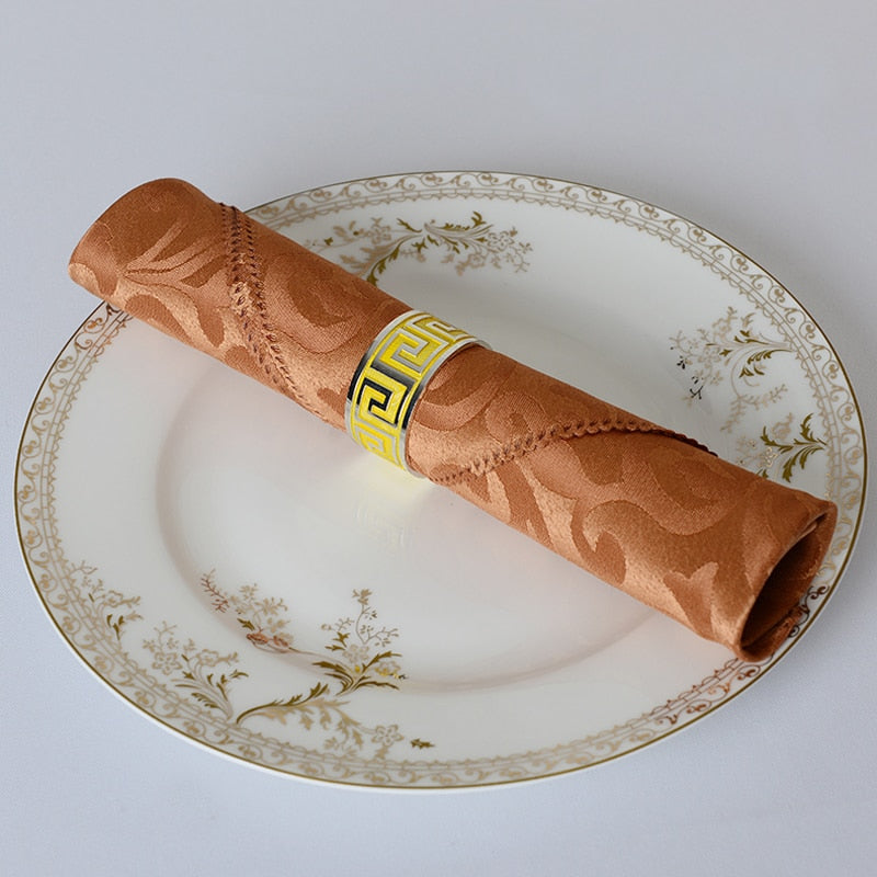 Kit 10 Guardanapos De Mesa Elegante Alto Padrão